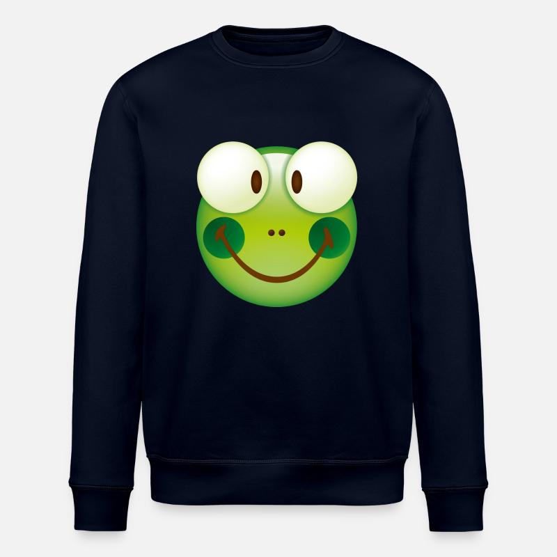 Smiley Frog - Sweat bio ROLLER Stanley/Stella Unisexe - marine