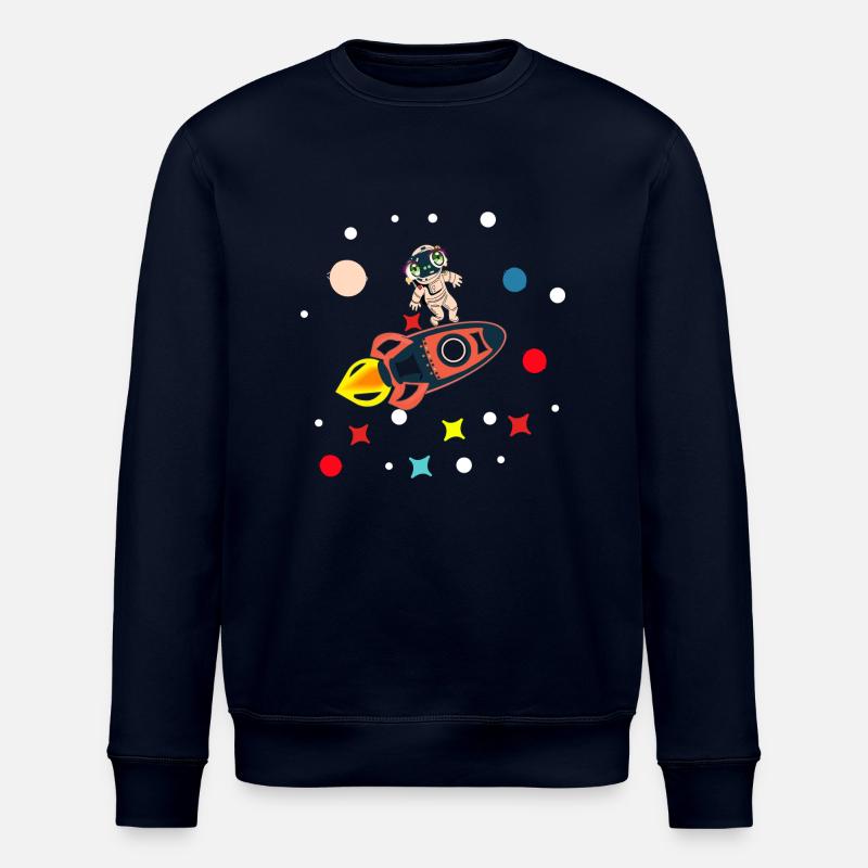 Kinder Rakete - Stanley/Stella Unisex Bio-Sweatshirt ROLLER - Navy