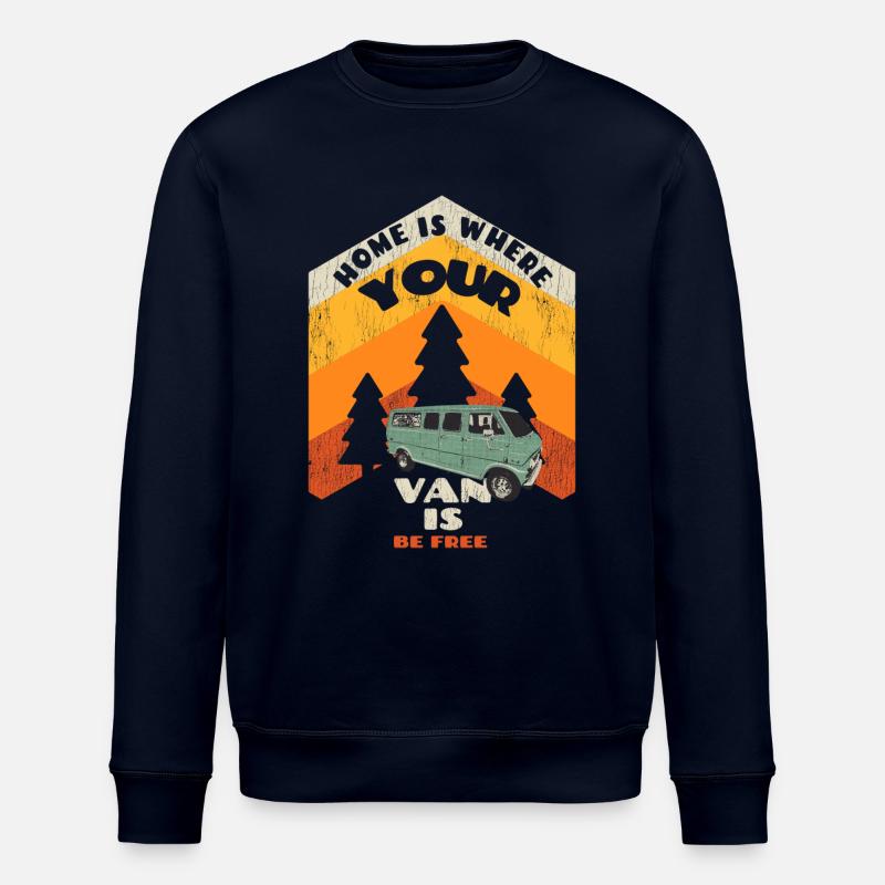 Home is... - Stanley/Stella Unisex Bio-Sweatshirt ROLLER - Navy