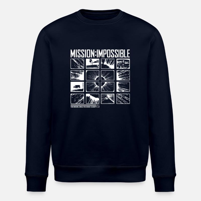 Mission Impossible Dead Reckoning Kacheldesign - Stanley/Stella Unisex Bio-Sweatshirt ROLLER - Navy