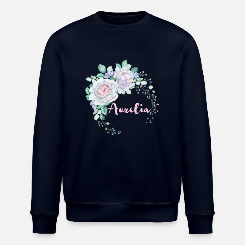 Pour Aurélia - Sweat bio ROLLER Stanley/Stella Unisexe - marine