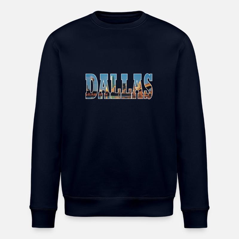 DALLAS USA - Sweat bio ROLLER Stanley/Stella Unisexe - marine