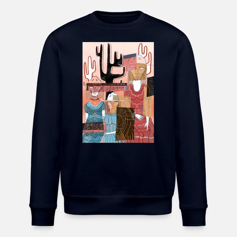 Ouest #4 - Sweat bio ROLLER Stanley/Stella Unisexe - marine