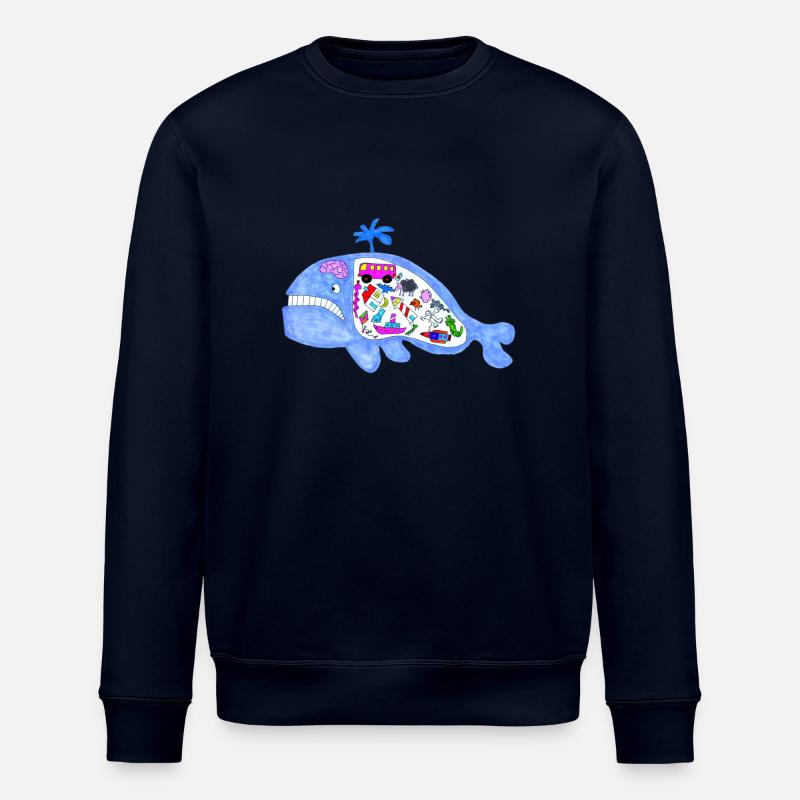 Wal Dinge - Stanley/Stella Unisex Bio-Sweatshirt ROLLER - Navy