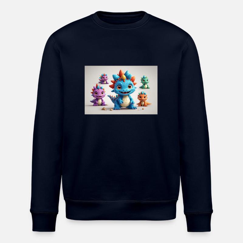 Monster 8 - Stanley/Stella Unisex Bio-Sweatshirt ROLLER - Navy