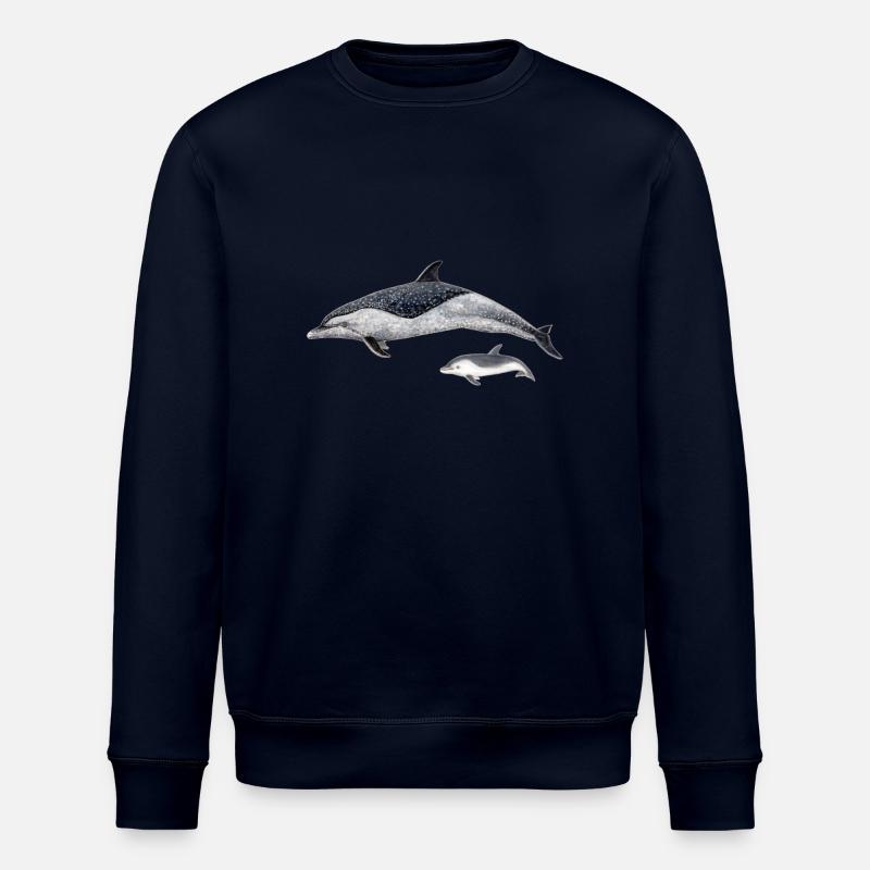 Fleckendelfin - Stanley/Stella Unisex Bio-Sweatshirt ROLLER - Navy