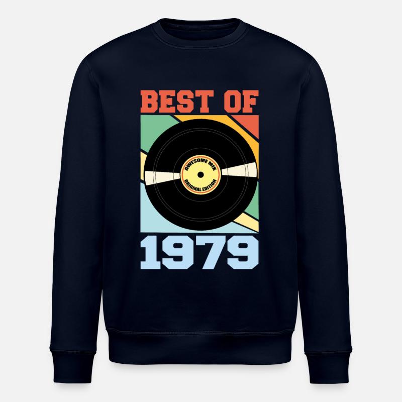 Le meilleur de 1979 - Sweat bio ROLLER Stanley/Stella Unisexe - marine