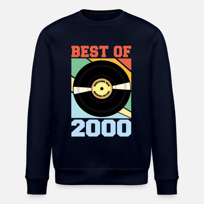 Le meilleur de 2000 - Sweat bio ROLLER Stanley/Stella Unisexe - marine