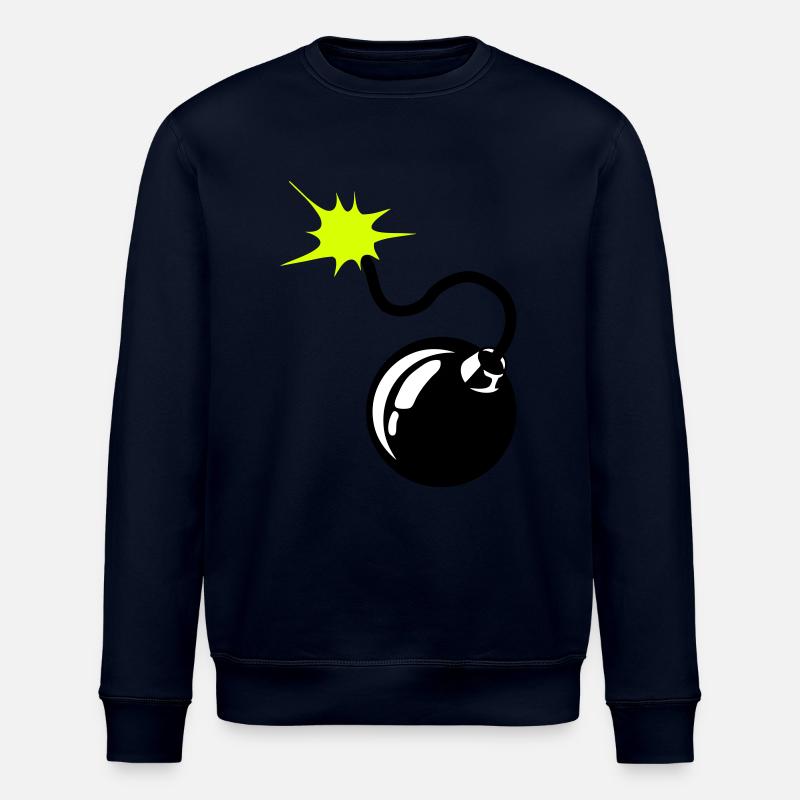 Bombe Bombe Docht 9072 - Stanley/Stella Unisex Bio-Sweatshirt ROLLER - Navy