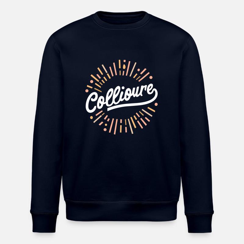 Collioure - Sweat bio ROLLER Stanley/Stella Unisexe - marine