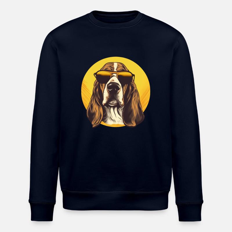 Basset - Sweat bio ROLLER Stanley/Stella Unisexe - marine