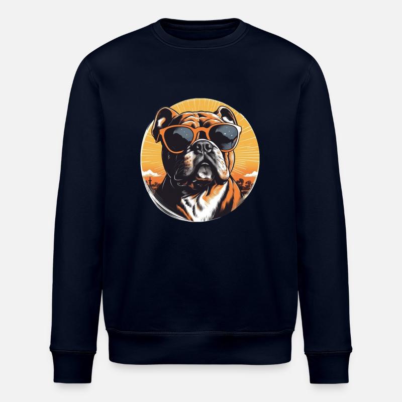 Bouledogue 2 - Sweat bio ROLLER Stanley/Stella Unisexe - marine
