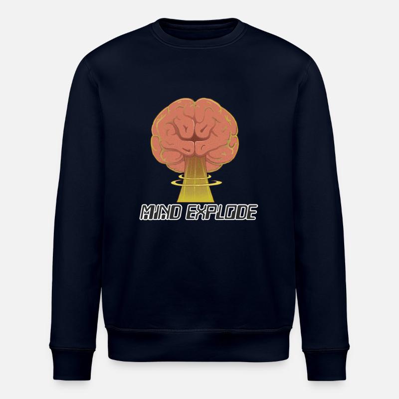 mind explode - Stanley/Stella Unisex Bio-Sweatshirt ROLLER - Navy