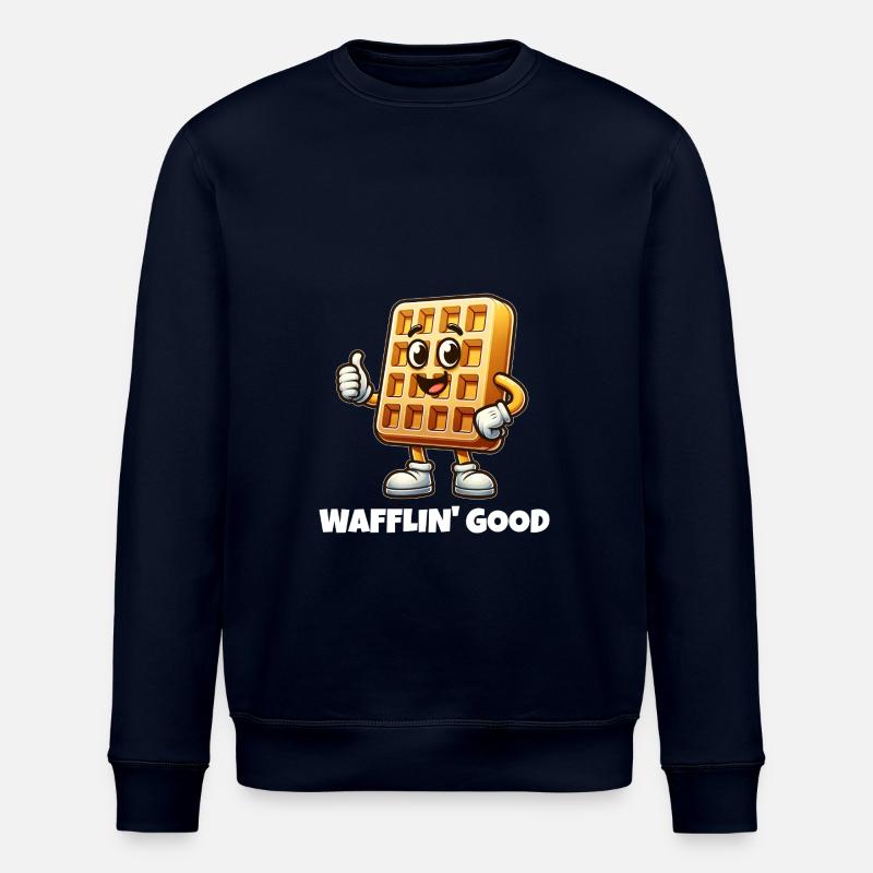 Waffelhaft gut - Stanley/Stella Unisex Bio-Sweatshirt ROLLER - Navy