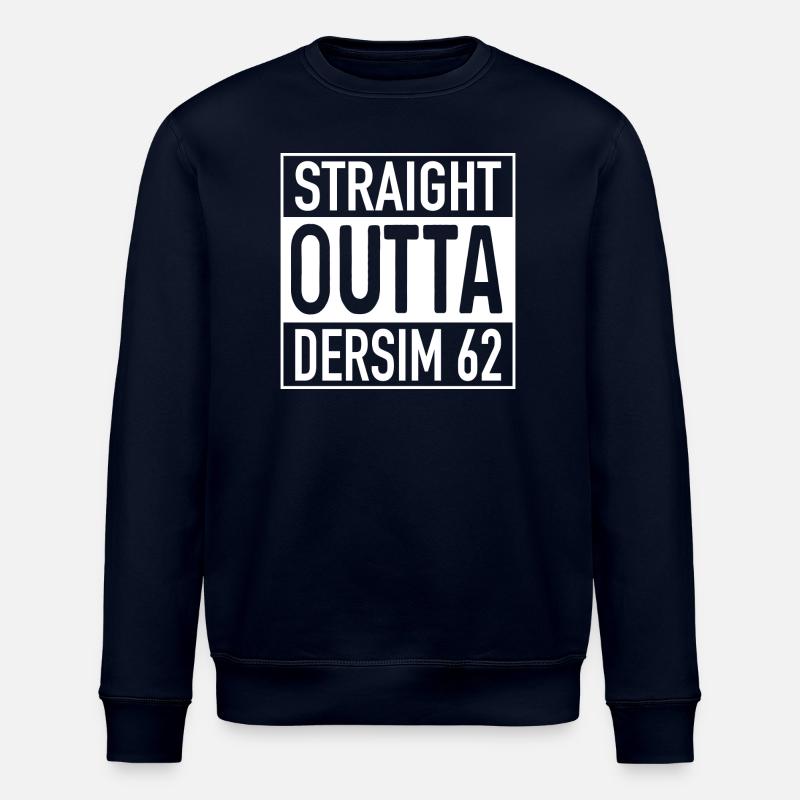 Droite OUTTA Dersim 62 - Sweat bio ROLLER Stanley/Stella Unisexe - marine