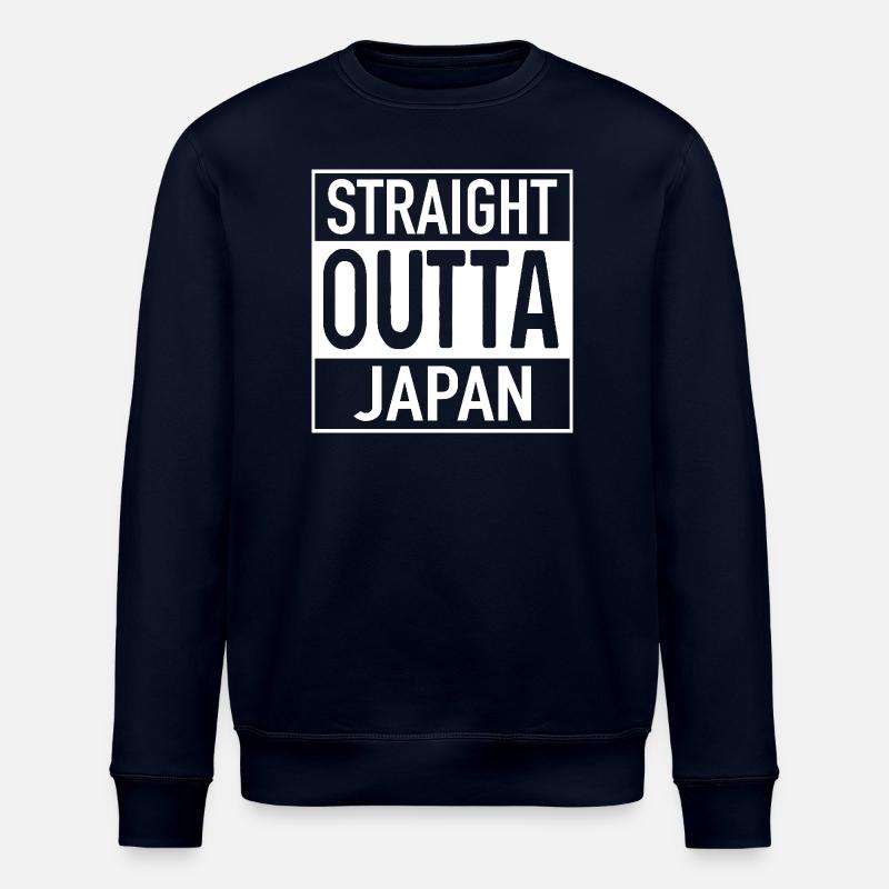Straight OUTTA JAPAN - Stanley/Stella Unisex Bio-Sweatshirt ROLLER - Navy