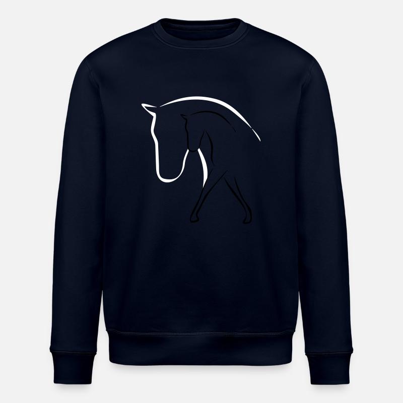 Pferde - Stanley/Stella Unisex Bio-Sweatshirt ROLLER - Navy