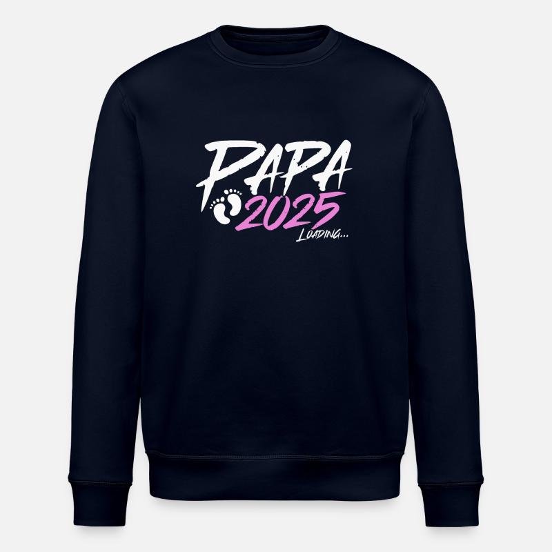 Papa 2025 Loading - Stanley/Stella ROLLER Unisex Organic Sweatshirt - navy