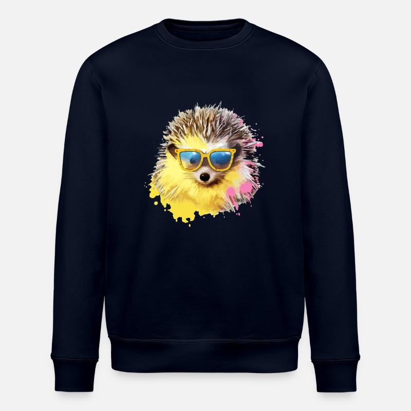 Zizo le hérisson - Sweat bio ROLLER Stanley/Stella Unisexe - marine