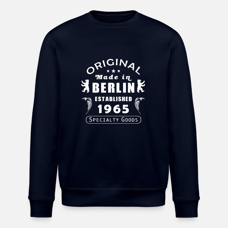 original_berlin_1965 - Stanley/Stella Unisex Bio-Sweatshirt ROLLER - Navy