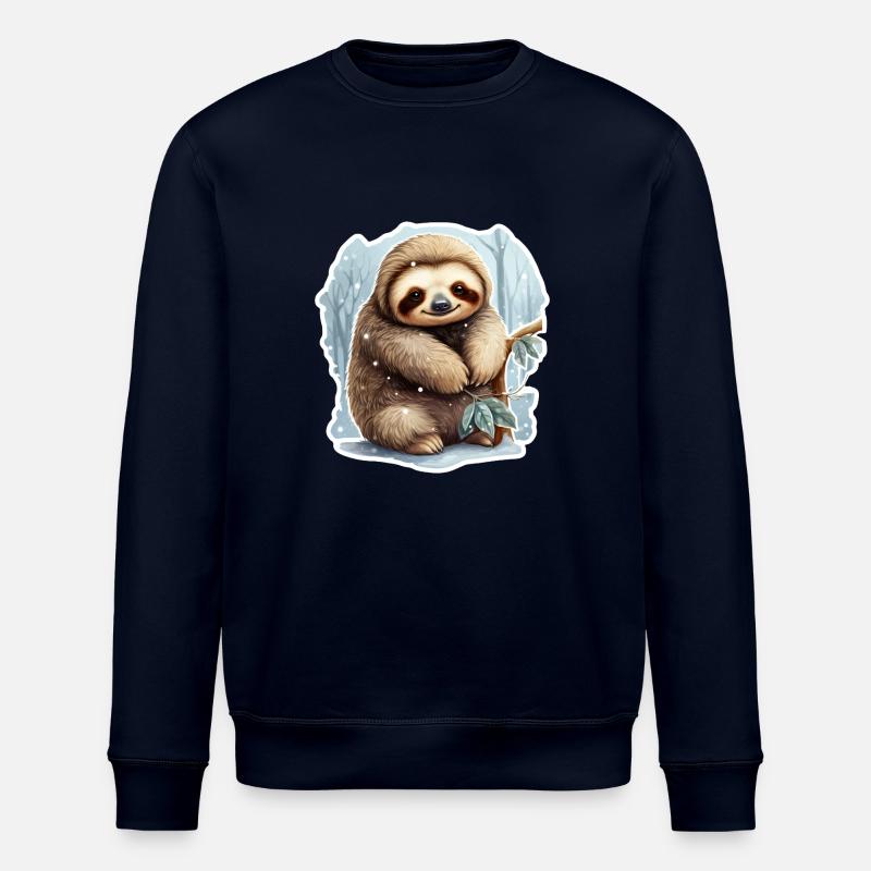 ChilligesFrostyDesign - Stanley/Stella Unisex Bio-Sweatshirt ROLLER - Navy