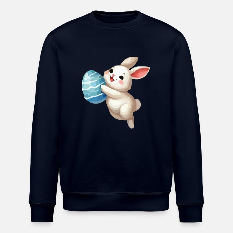lapin lapin de pâques - Sweat bio ROLLER Stanley/Stella Unisexe - marine