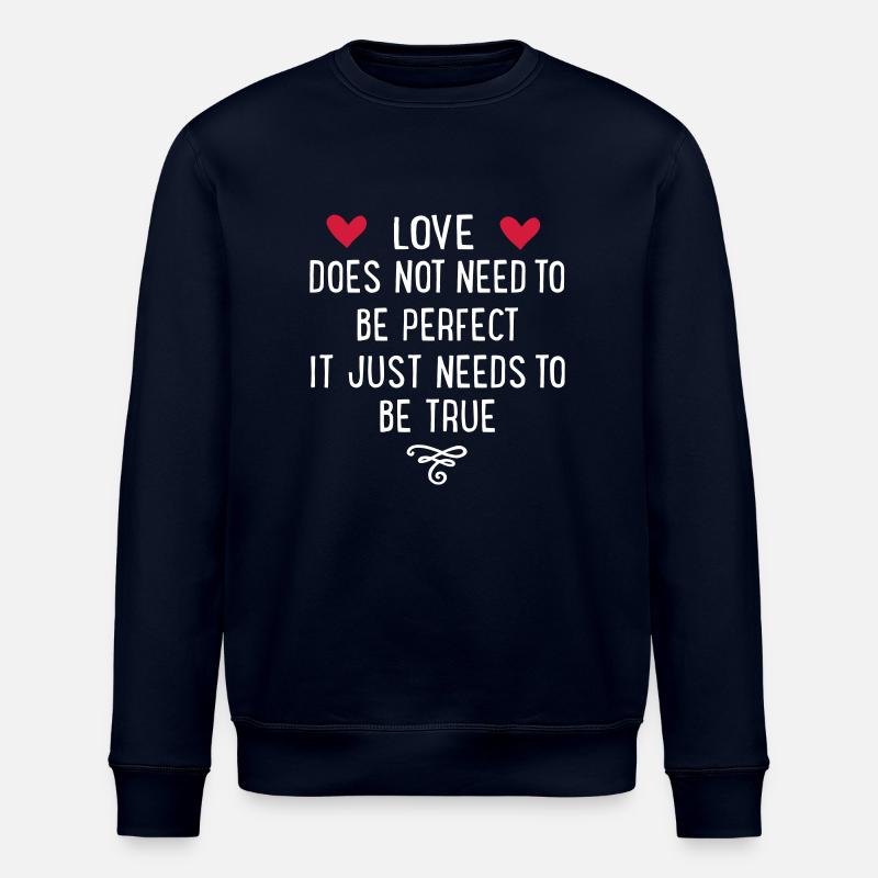 Liebe - Stanley/Stella Unisex Bio-Sweatshirt ROLLER - Navy