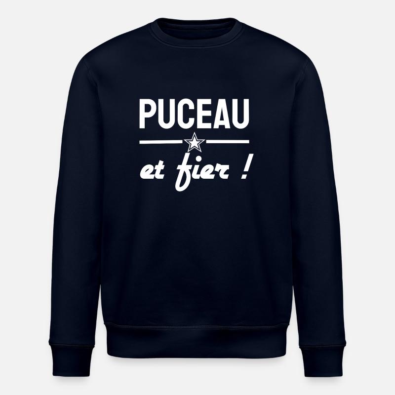 Puceau - Sweat bio ROLLER Stanley/Stella Unisexe - marine