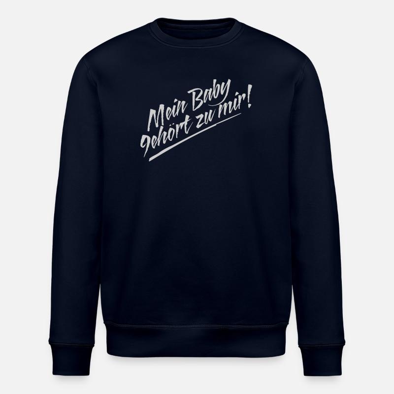 MEIN BABY - Stanley/Stella Unisex Bio-Sweatshirt ROLLER - Navy
