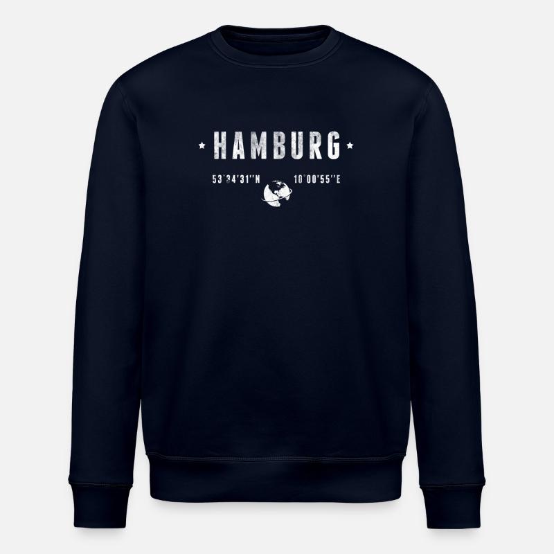 Hamburg - Stanley/Stella Unisex Bio-Sweatshirt ROLLER - Navy