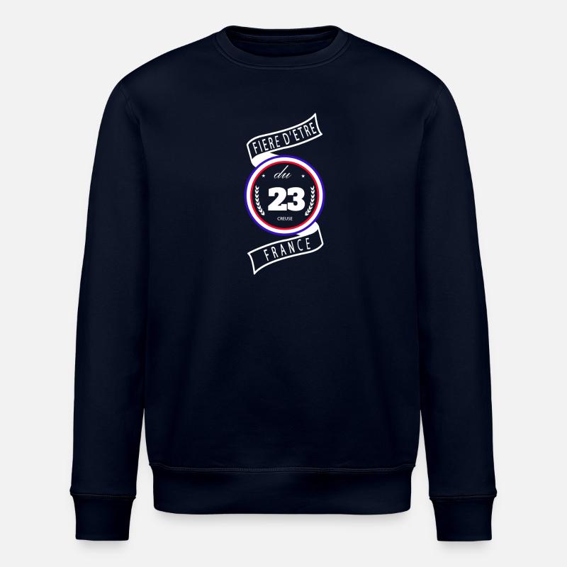 Fière d'être du 23 - Sweat bio ROLLER Stanley/Stella Unisexe - marine