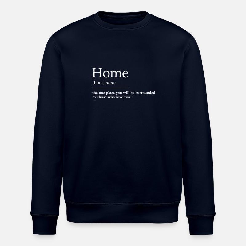 Home zuhause - Stanley/Stella Unisex Bio-Sweatshirt ROLLER - Navy