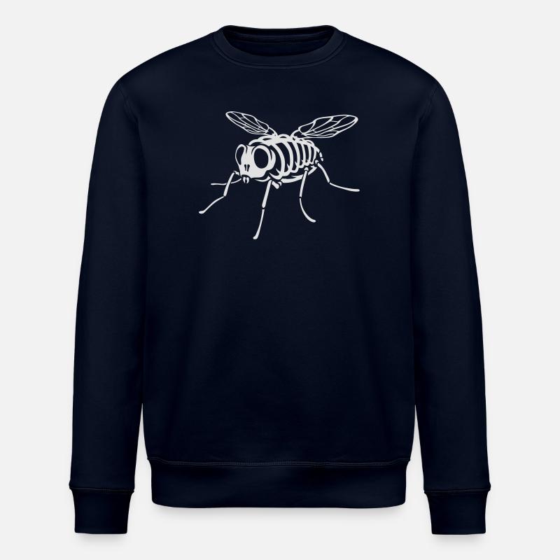 Skeleton Fly - Stanley/Stella Unisex Bio-Sweatshirt ROLLER - Navy