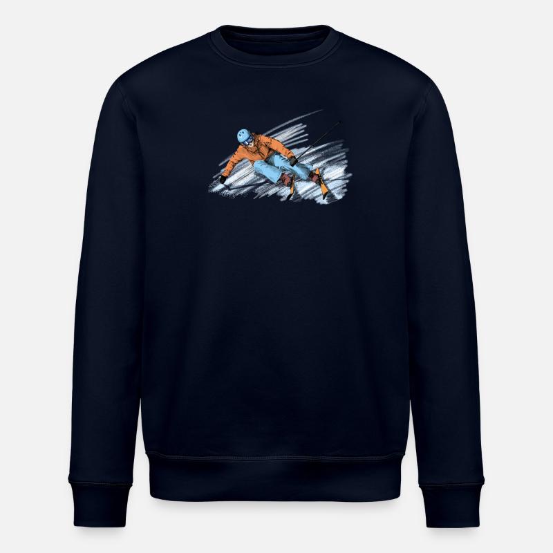 Skiing - Sweat bio ROLLER Stanley/Stella Unisexe - marine