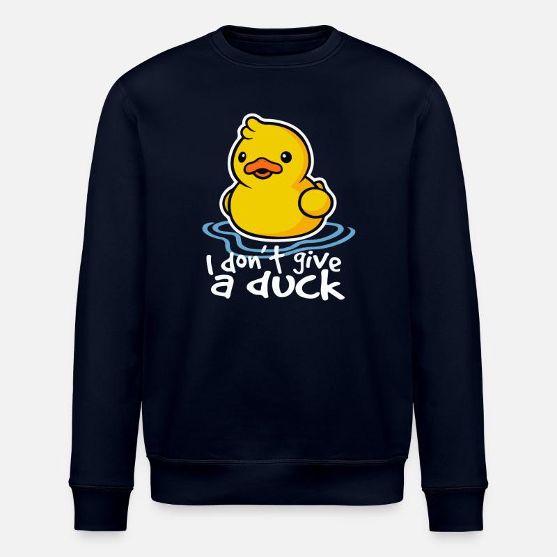 Canard - I don't Give A Duck - Sweat bio ROLLER Stanley/Stella Unisexe - marine