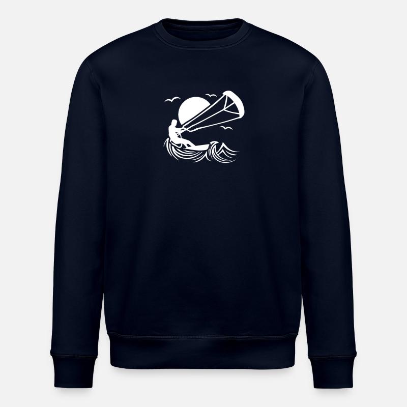 Kitesurfer - Stanley/Stella Unisex Bio-Sweatshirt ROLLER - Navy