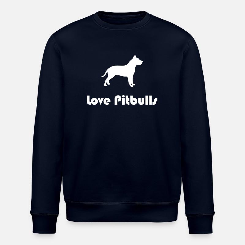 love pitbulls - Sweat bio ROLLER Stanley/Stella Unisexe - marine