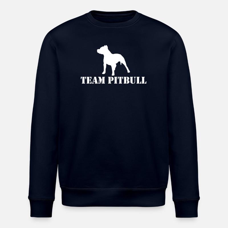team pitbull - Stanley/Stella ROLLER Unisex Organic Sweatshirt - navy