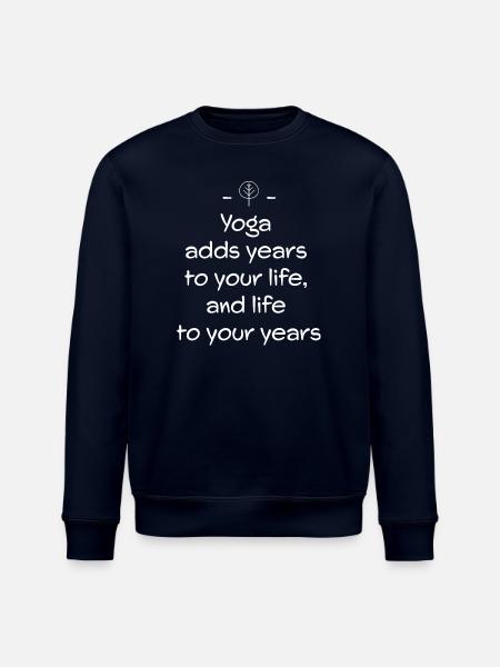 Yoga - Stanley/Stella ROLLER Unisex Organic Sweatshirt - navy