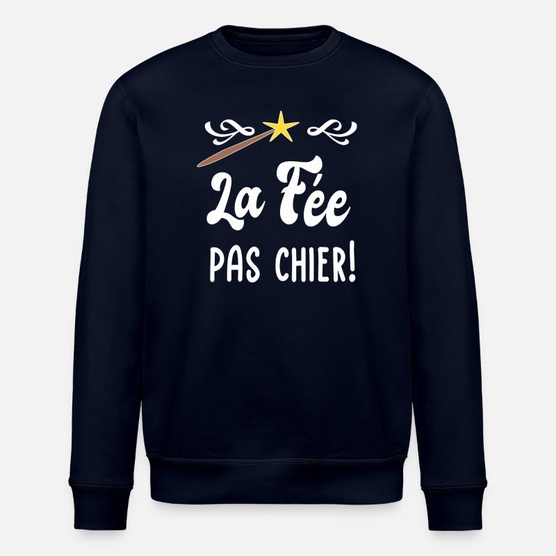 La Fée Pas Cher! - Sweat bio ROLLER Stanley/Stella Unisexe - marine