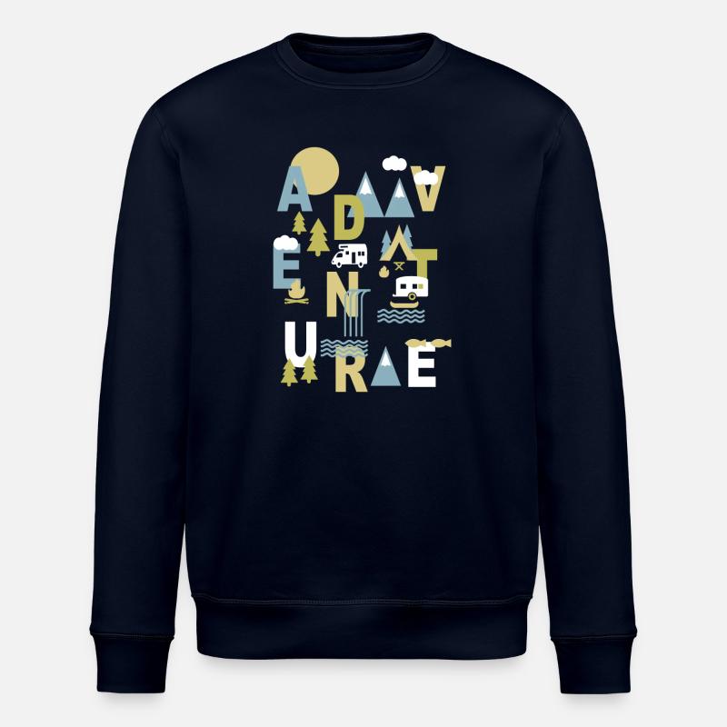 Outdoor Abenteuer - Stanley/Stella Unisex Bio-Sweatshirt ROLLER - Navy