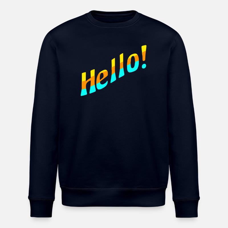 Hello! - Stanley/Stella Unisex Bio-Sweatshirt ROLLER - Navy