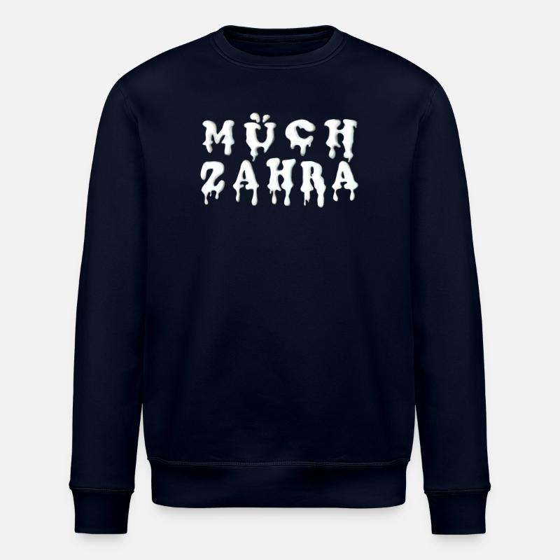 Müchzahra Milch LKW Molkerei - Stanley/Stella Unisex Bio-Sweatshirt ROLLER - Navy