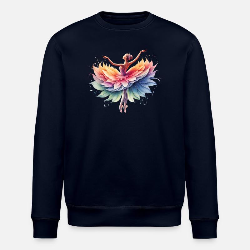 Danseuse de ballet avec tutu - Sweat bio ROLLER Stanley/Stella Unisexe - marine