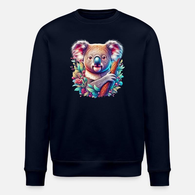 Koala - Sweat bio ROLLER Stanley/Stella Unisexe - marine