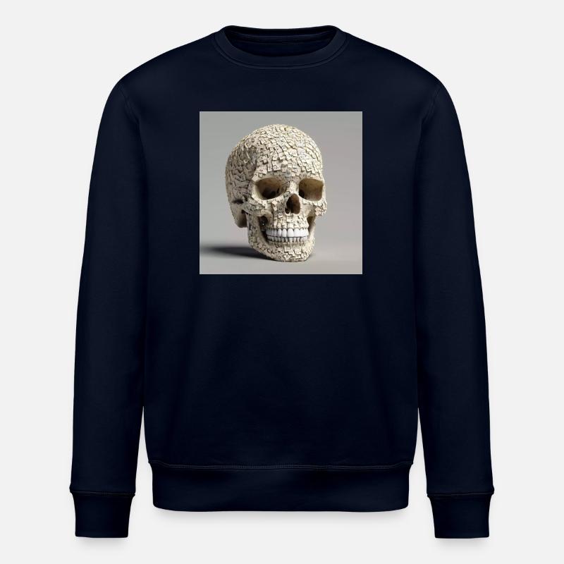 Schädel Nummer 63 - Stanley/Stella Unisex Bio-Sweatshirt ROLLER - Navy