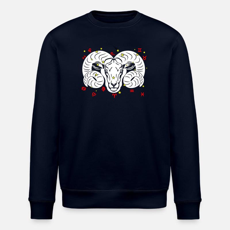 Couleur Bélier - Sweat bio ROLLER Stanley/Stella Unisexe - marine