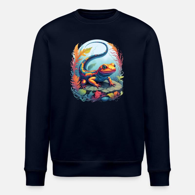 Salamandre Sous L'eau - Sweat bio ROLLER Stanley/Stella Unisexe - marine