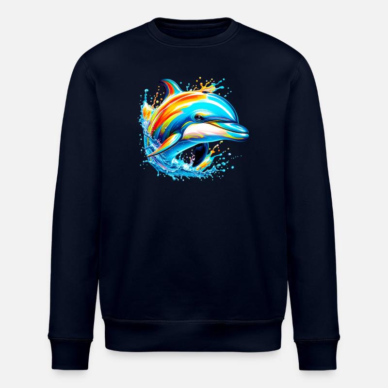Delfin - Stanley/Stella Unisex Bio-Sweatshirt ROLLER - Navy