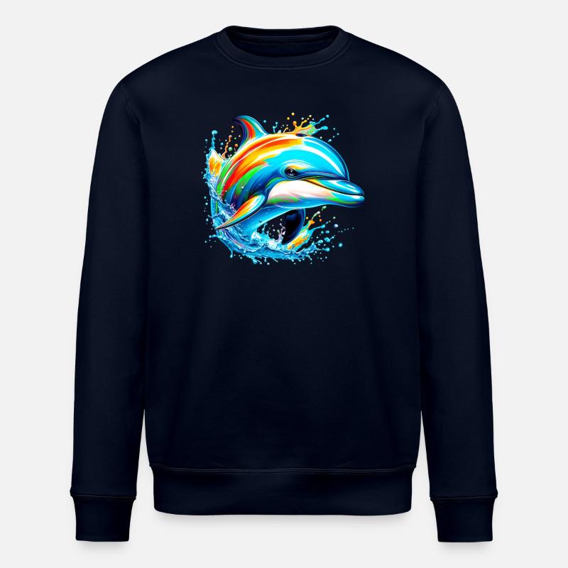 Delfin - Stanley/Stella Unisex Bio-Sweatshirt ROLLER - Navy